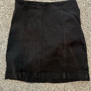 Free people black miniskirt
